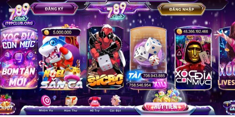 Tổng hợp các tựa game casino 789club siêu hấp dẫn